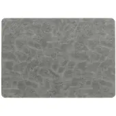 Unique living | placemat nils | rechthoekig | polyester | donker | 30x43cm