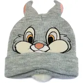 Bambi - Disney Beanie - Klopfer - grijs-wit - Maat Standard