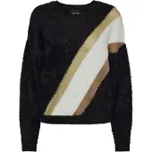 Pieces Trui PCMILO LS LUREX KNIT KAC FC dames EU S