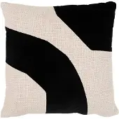 Urban Nature Culture Arc Sierkussen 45x45 Cm Zwart / Beige - Decoratieve kussens & hoezen Katoen Black - 107362