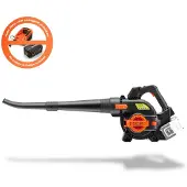 FUXTEC 40 Volt 2-in-1 Accu Bladblazer/-zuiger FX-E2LBS