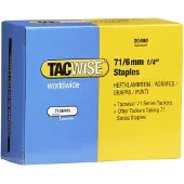 Tacwise nietjes 71/16 mm verzinkt, 10.000 stuks