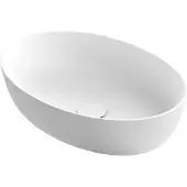 Xenz Neo-E Solid Surface waskom 54x38x14 wit