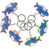Duckiez Sleutelhanger Haai - 48 stuks