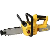 Stanley Jr. Battery Operated Deluxe Chain Saw Educational Toy Geel Kinderen