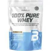 BiotechUSA 100% Pure Whey (Hazelnoot) 400 g eiwitpoeder met wheyconcentraat, whey-isolaat, BCAA's en glutamine