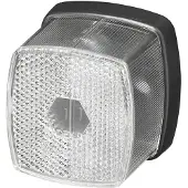 Pricenet Markeringslamp - Zijlamp - Contourverlichting - Wit - 66x62 mm