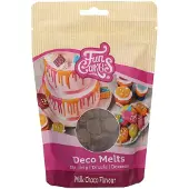 Funcakes Deco Melts - 250 gram - milk choco flavour