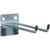 Bott Dubbele haak met brede onderplaat, ø 6 x D 150 mm, 5 stuks