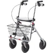 Bischoff & Bischoff Senio standaard rollator zilver