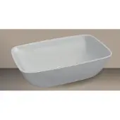 Xenz Romeo waskom solid surface wit