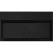Xenz Dolce keramisch wastafelblad 80 (81x46) zwart mat