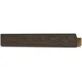 Gejst Flex Rail magneetrail 40 cm Donker eik-messing