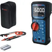 Bosch Professional GDM 600-15 Multimeter Digitaal Sproeidicht (IP65) CAT III 600 V