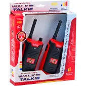 Johntoy Walkie Talkie Brandweer 300m Rood rood Kunststof Walkietalkie