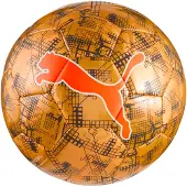 CUP Graphic voetbal, Grijs/Rood, Maat 4
