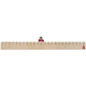 Ib Laursen Kerst aftelkalender Driving Home for Christmas Hout L50cm