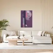 A.S. Création Canvas Metropolis Plum | DD133171