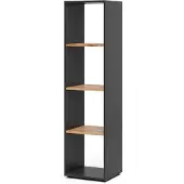 Vicco Ludus Ruimteverdeler – 36.8 x 144.9 cm Antraciet/gouden eik