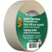Duck Tapijttape | | 25 meter (Textiel, Grijs, 50 mm)