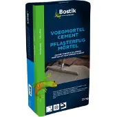 Bostik Voegmortel Cement | Donkergrijs | Zak 25 kg - 30608763