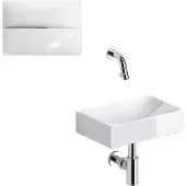 Clou Vale fontein 28cm met Kaldur wandkr. en MiniSuk
