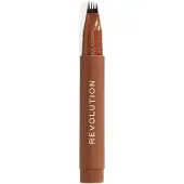 Revolution Instant Brow Hair Pen Wenkbrauwkwast 1.8 ml Warm Brown