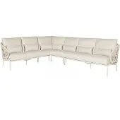Suns Tosca hoek loungeset 4 delig camel sand rope