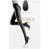 Oroblu Satin 60 Panty - Kleur Zwart - Maat Maxi/ XXL