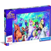 Clementoni Super Unicorn Academy Puzzel 180 stukjes