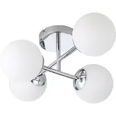 Eglo Plafondlamp Castrovido 4 Lichts Chroom