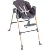 Chicco Polly Essential Home Highchair Grijs Kinderen