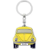 Brisa VW Collection - Volkswagen geëmailleerde metalen sleutelhangerring sleutelaccessoire sleutelhouder in Kever-design