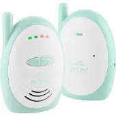 Eta 830690000, Digitale babyfoon, bereik 300 meter, frequentie 0 - 2400 MHz, FHSS-technologie, turquoise, wit, met knoppen