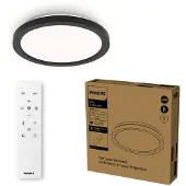 Philips 8721103057563 Plafondlamp, LED-plafondlamp LED Zwart