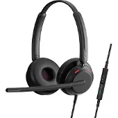 Epos IMPACT 760T, stereo headset, bedraad MS Teams gecertificeerd, 3 digitale microfoons, super wideband technologie