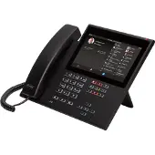 Auerswald COMfortel D-600 Vaste VoIP-telefoon Handsfree, Headsetaansluiting, Optisch belsignaal, Touchscreen, WiFi Kleurendisplay Zwart