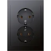 Berker Stopcontact | | K1 (Inbouw, Randaarde, Antraciet)
