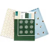 Kuke Theedoekdoekenset Bee Happy - 3-delig - 40x60cm