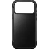 Nomad Rugged Horween Leather iPhone 17 Pro Max Hoesje Zwart