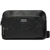 GUESS Schoudertas 'BOSTON' goud / zwart