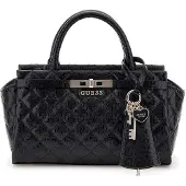 GUESS Schoudertas 'Sac Bandoulière Blane Girlfriend Sat Black' zwart