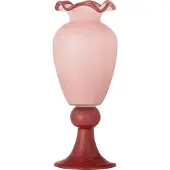 Bloomingville - Frills Vase - Rose - Glass