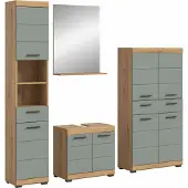 Furnilux Scout badkamercombinatie salie mdf tz artisan nb
