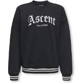 Only & Sons Junior Sweatshirt 'OSJConnor' zwart / wit