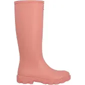 Hunter Regenlaarsjes Unisex Roze Rubber | Maat 38