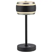 Neuhaus PURE Tafellamp Pure Falling Rings Oplaadbaar Black Pearl/Diamond