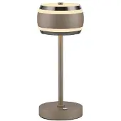 Paul Neuhaus Led tafellamp Pure Falling Rings bronce