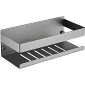 Guido Gusto Doucherek 23x8cm gun metal