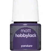Panduro Hobbylak mat - 45 ml - donkerpaars